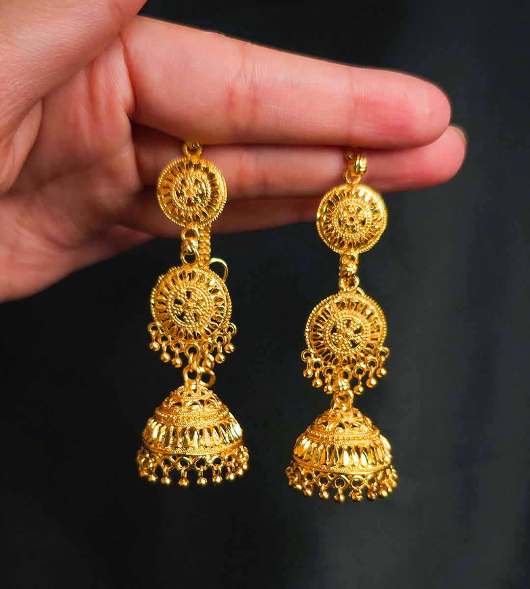 Maharani Bell Drops Jhumkas