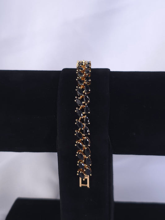 Gilded Leaf Bracelet