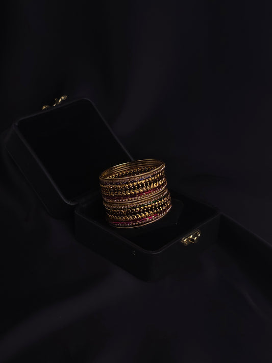 Kundan Beaded Bangles
