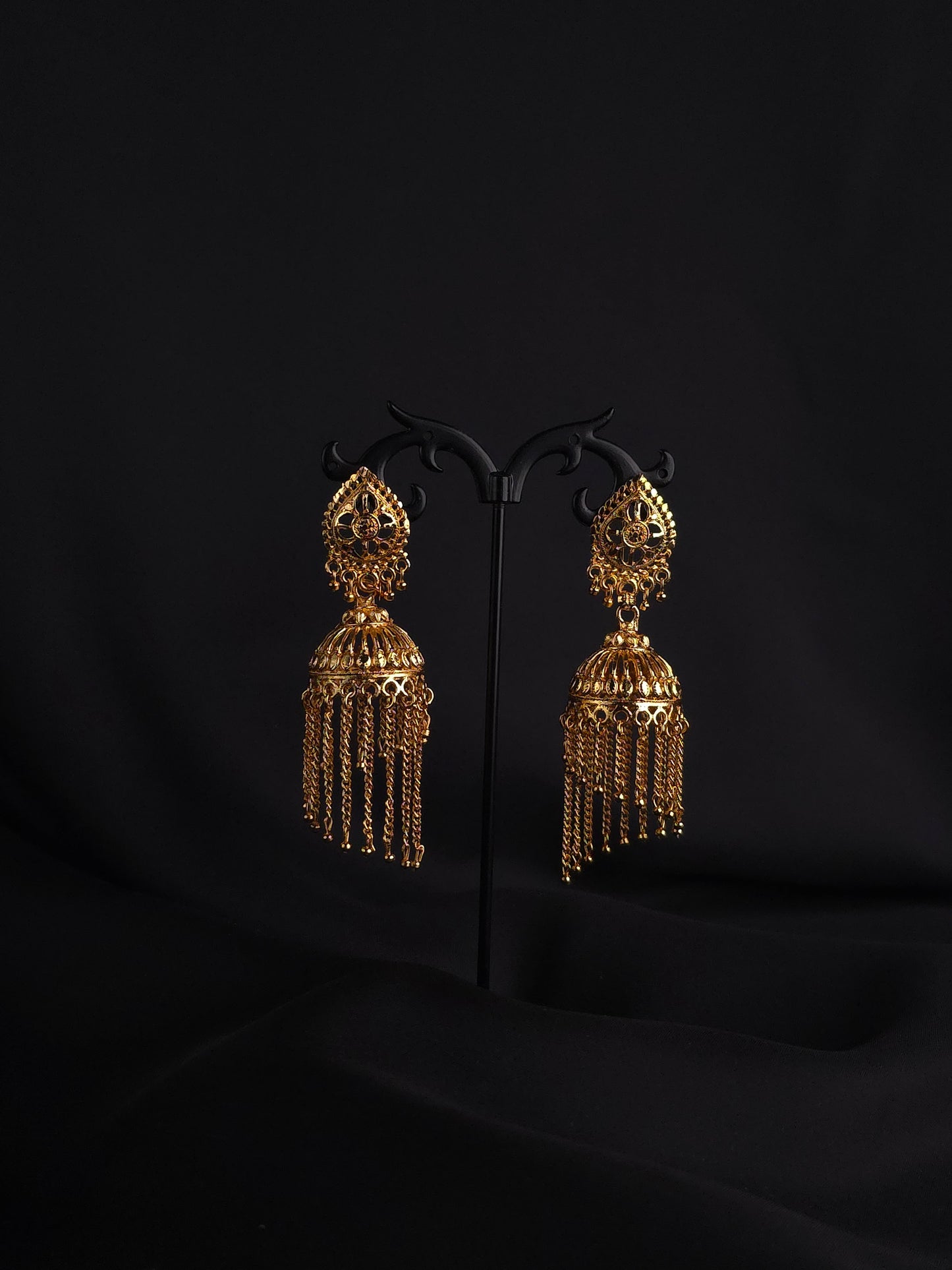 Tassel Dome Jhumkas