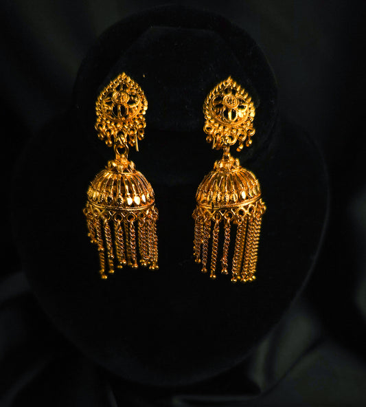 Tassel Dome Jhumkas