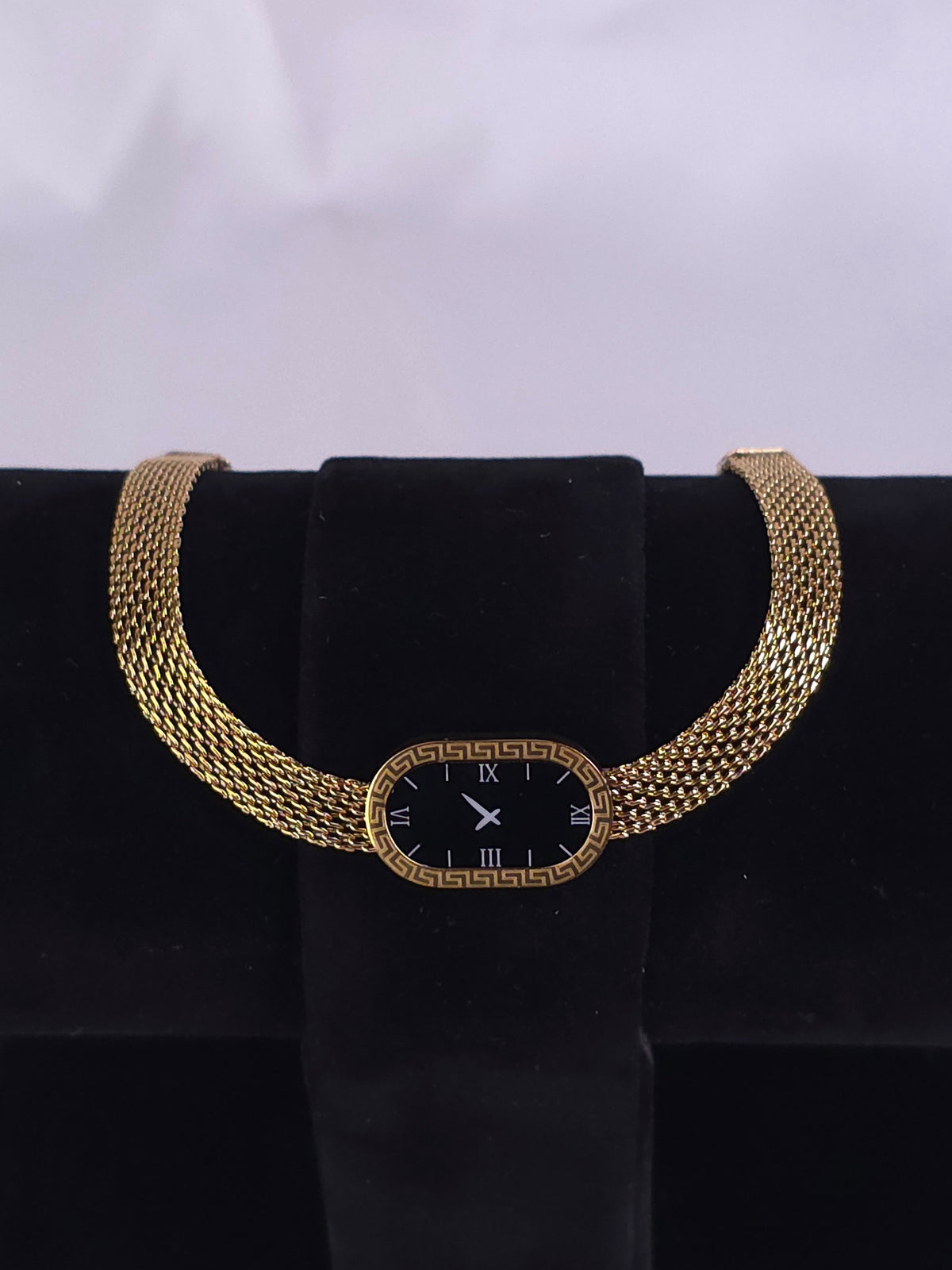 Oval Mesh Watch Bracelet