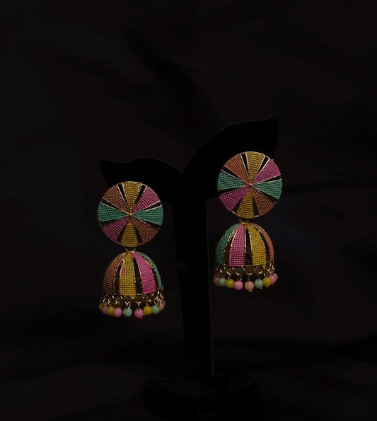 Bell Bead Jhumka