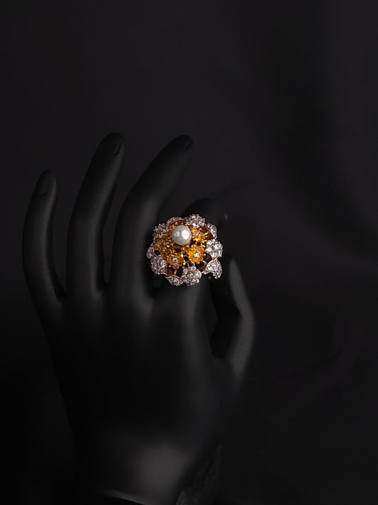Eden Garden Pearl Ring