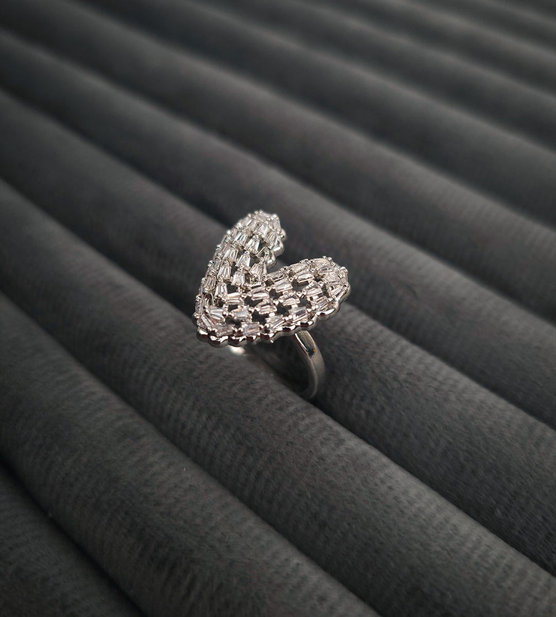 Mosaic Heart Ring