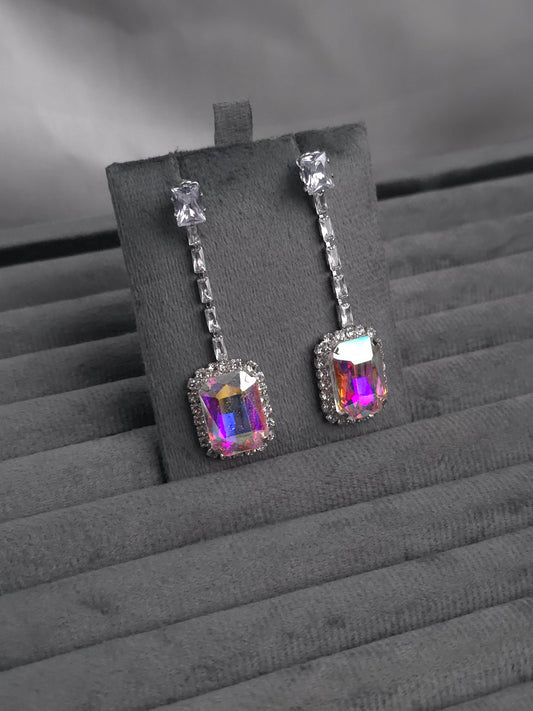 Cushion Sparkle Earrings