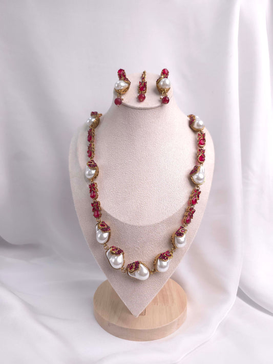 Moti-e-Phool Pearl Set