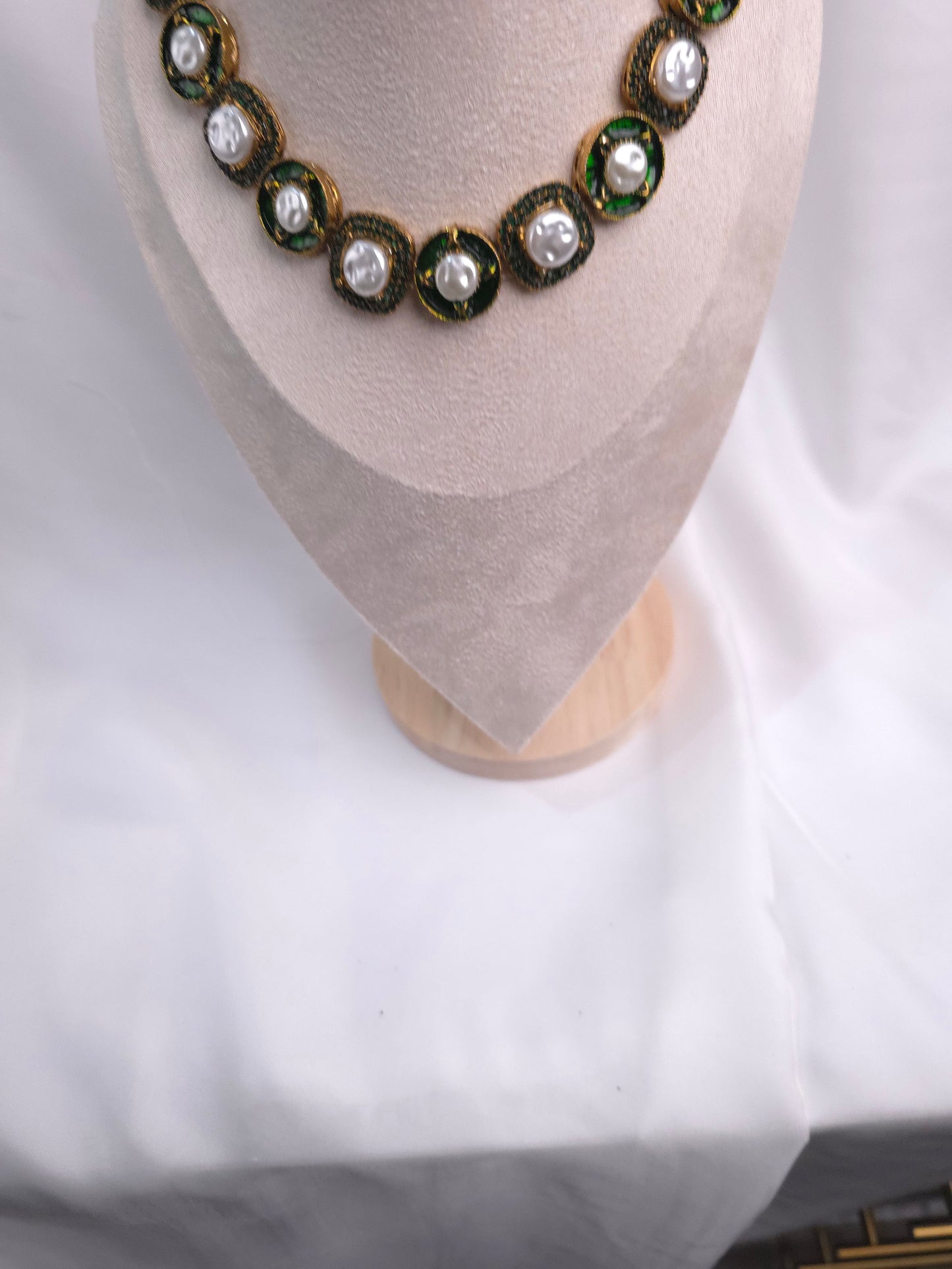 Moissanite Polki Choker Set