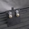 Flower Pearl Studs