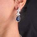 Sapphire Tear Drop Set