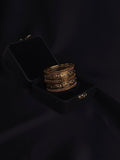 Rhombus Patterned Bangles