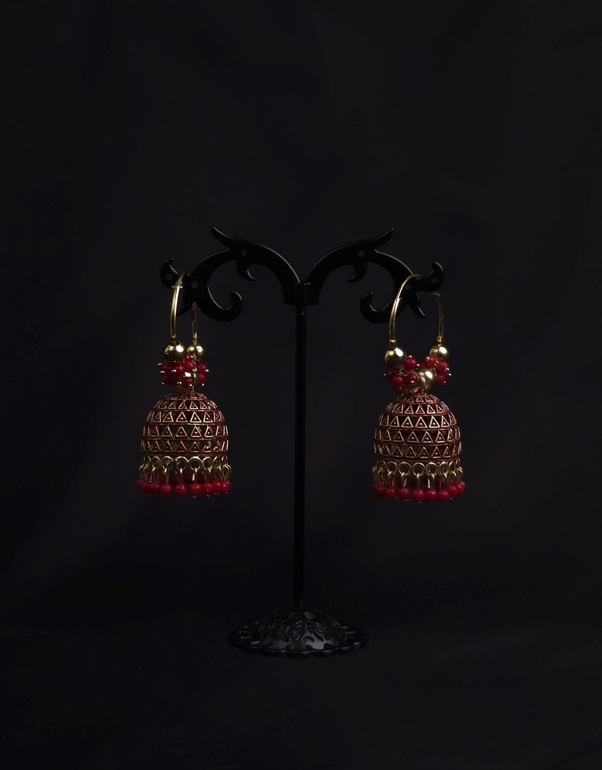 Multicolor Jhumki Earrings
