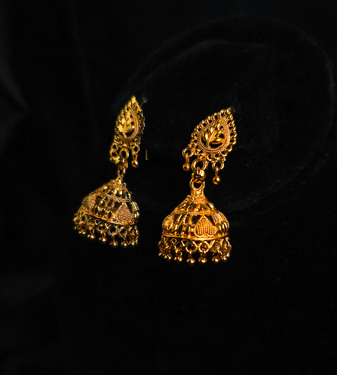 Antique Bell Jhumkas