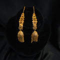 Sunehri Tassel Drops Jhumkas