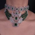 Silver Walima Glory Collar