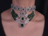 Silver Walima Glory Collar