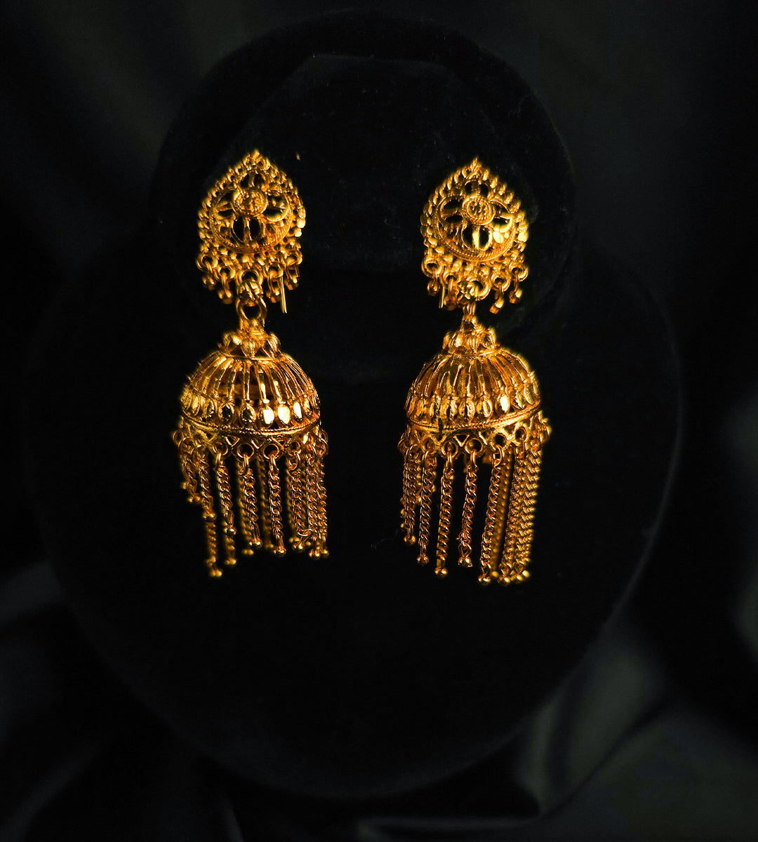 Tassel Dome Jhumkas