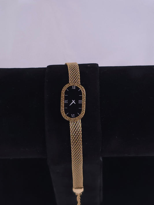 Oval Mesh Watch Bracelet