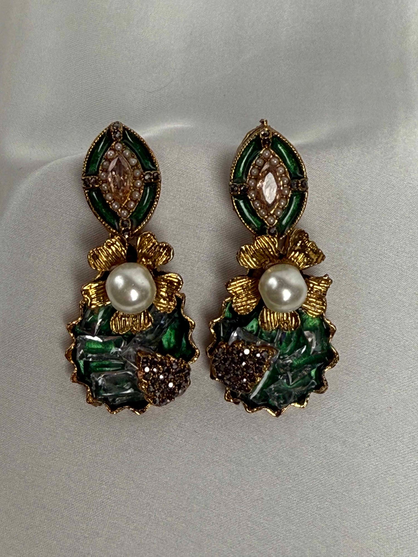 Verdant Garden Turkish Studs