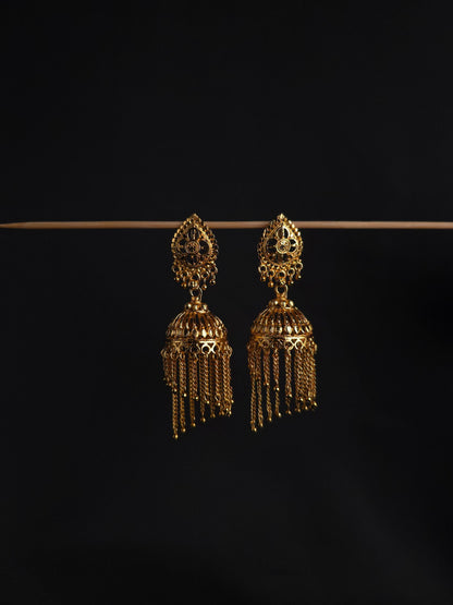 Tassel Dome Jhumkas
