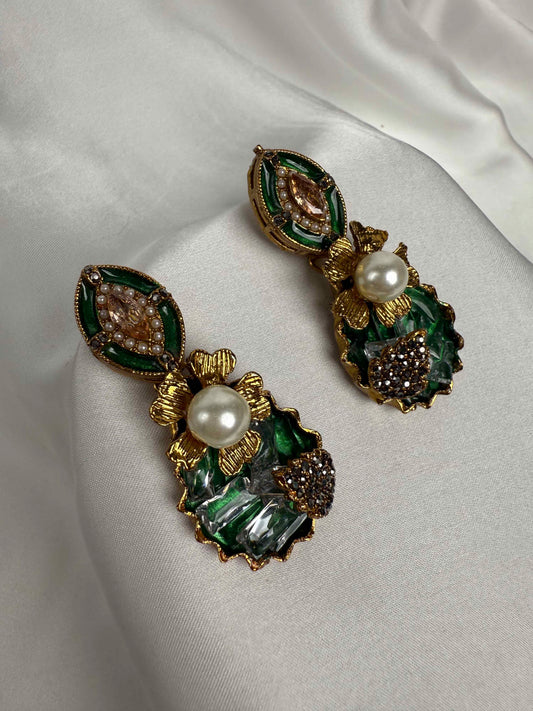Verdant Garden Turkish Studs