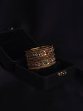 Temple Style Kundan Bangles