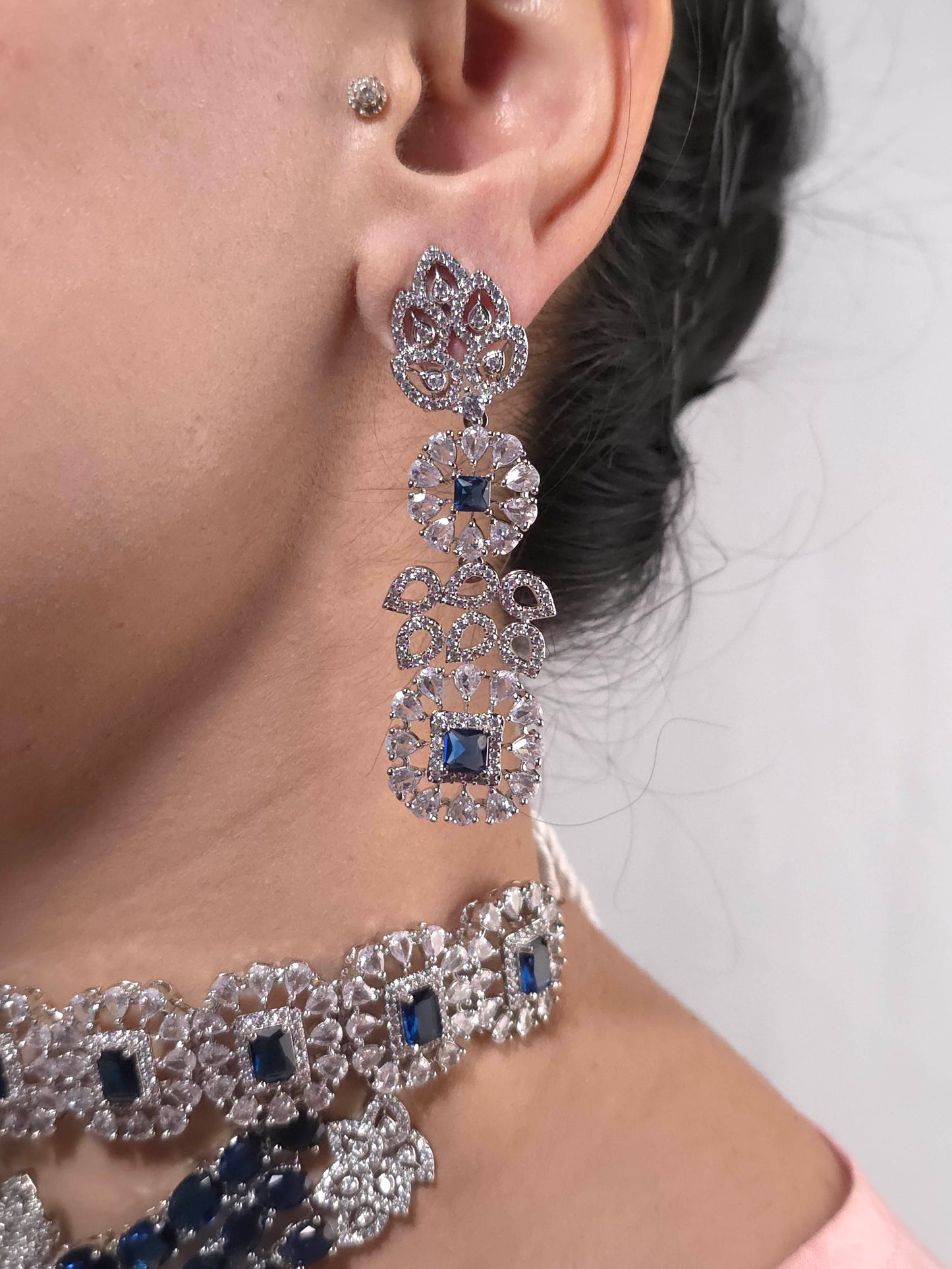 Silver Walima Glory Collar