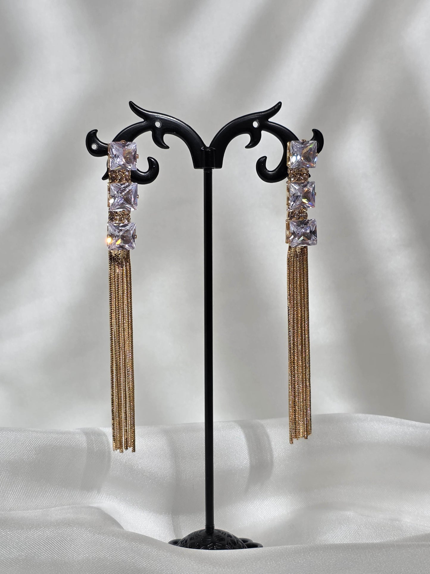 Crystal Fringe Drops