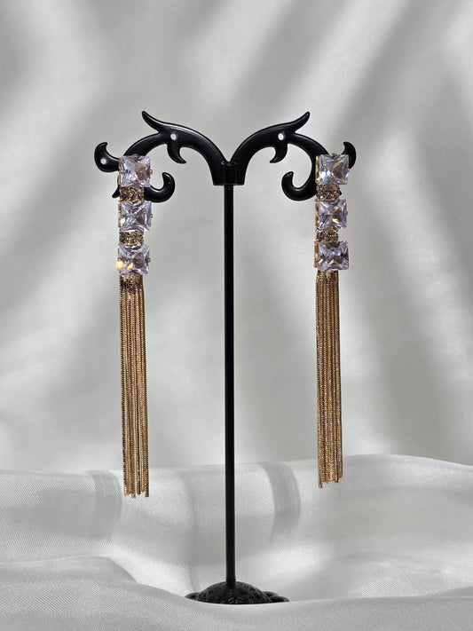 Crystal Fringe Drops