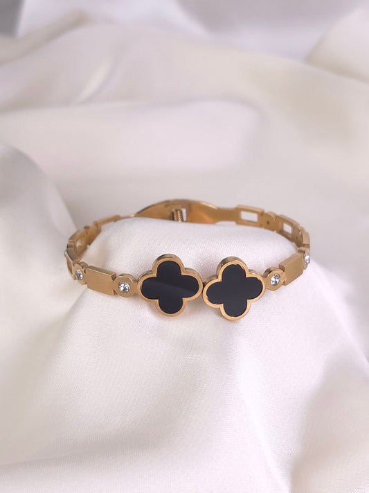 Twin Clovers Bracelet