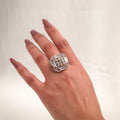 Petal Radiance Zircon Ring