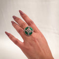 Petal Radiance Zircon Ring