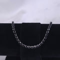 Midnight Black Tennis Bracelet