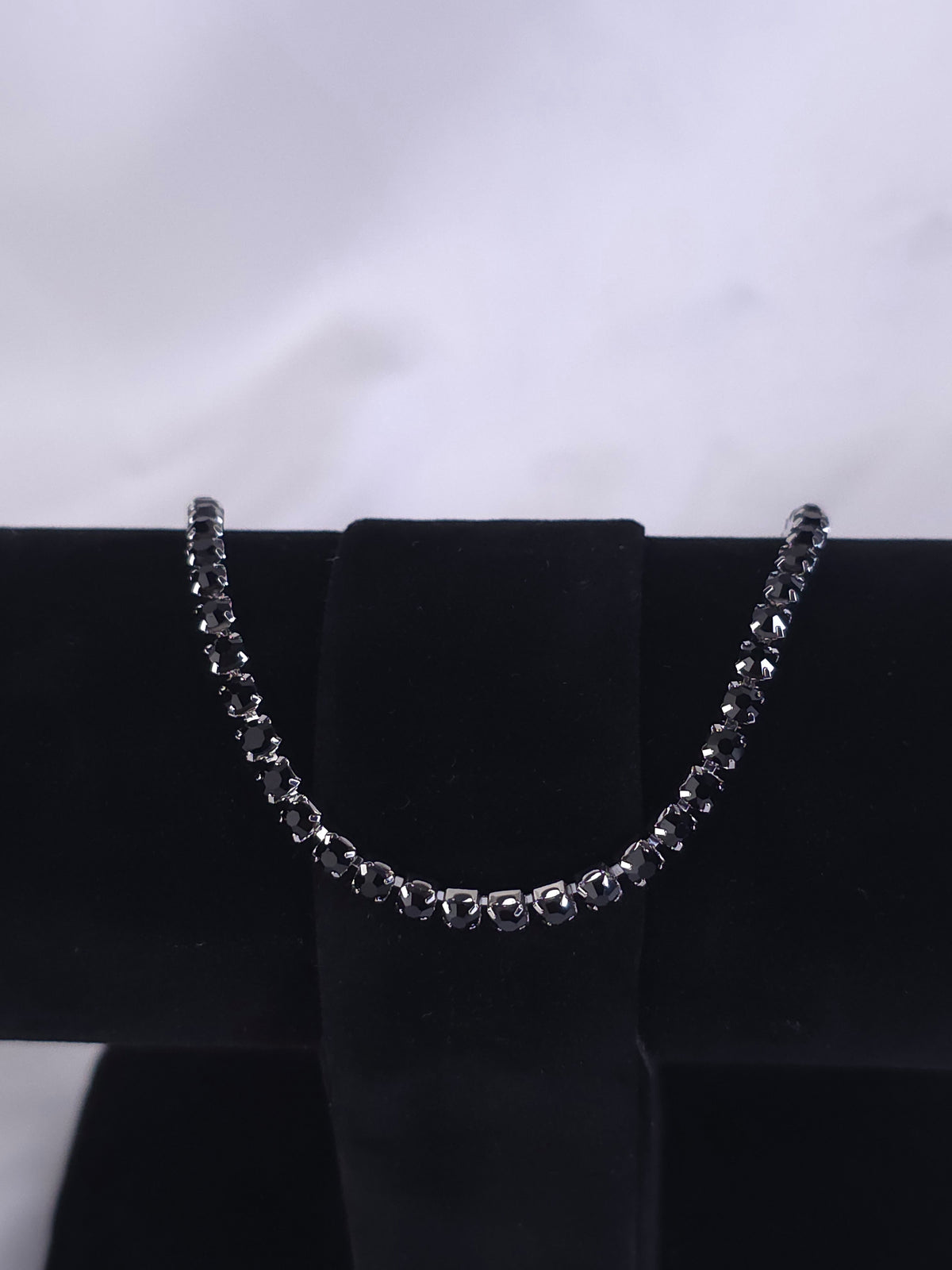 Midnight Black Tennis Bracelet