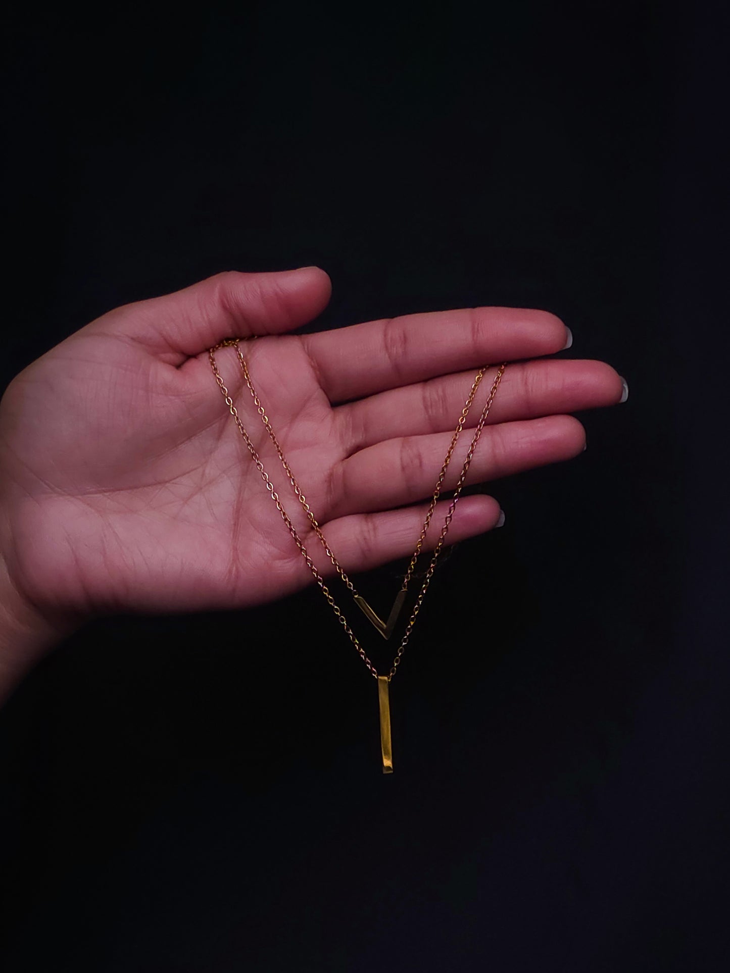 Layered Charm Necklace