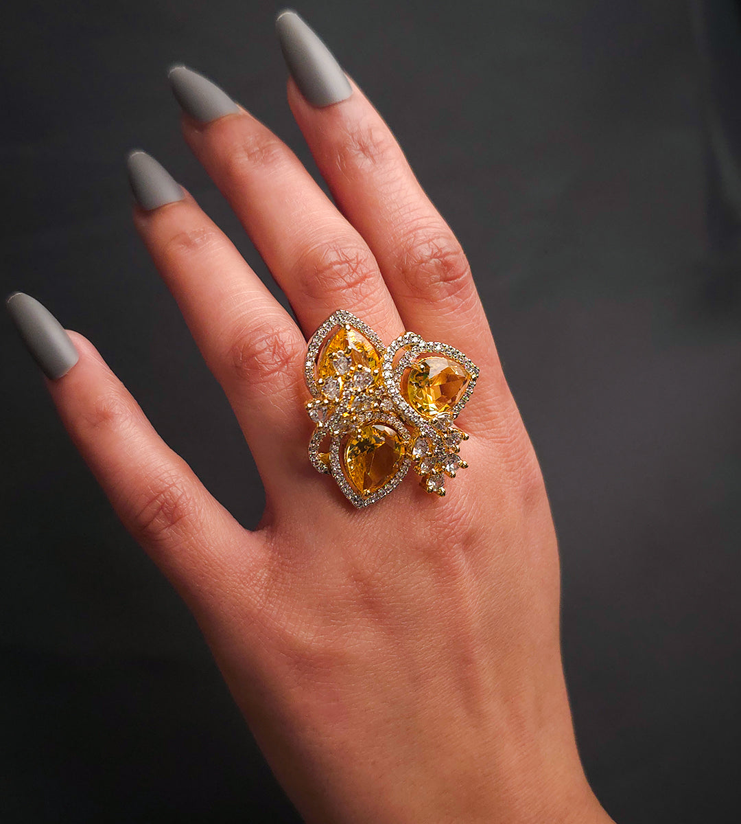 Solstice Bouquet Ring