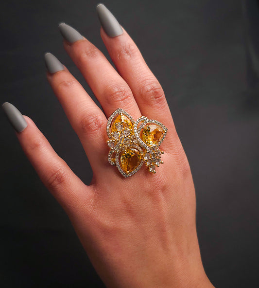 Solstice Bouquet Ring