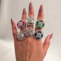 Verdent Snowflake Ring