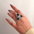 Trifoliate Bloom  Ring