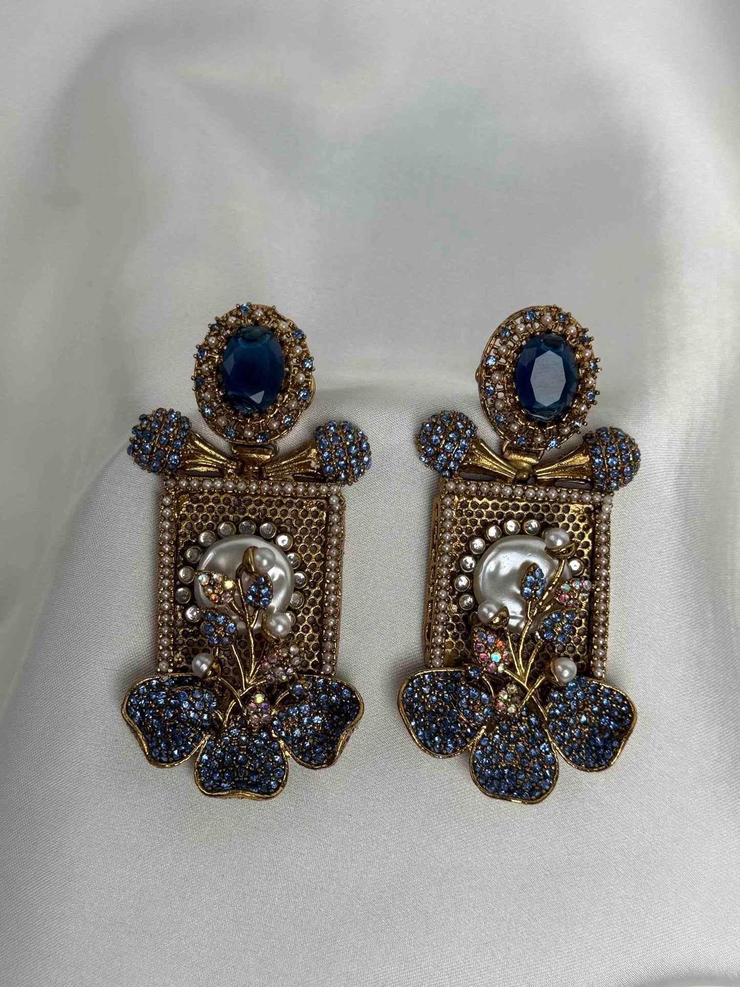 Zircon Statement Earrings