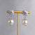 Snowflake Pearl Drops