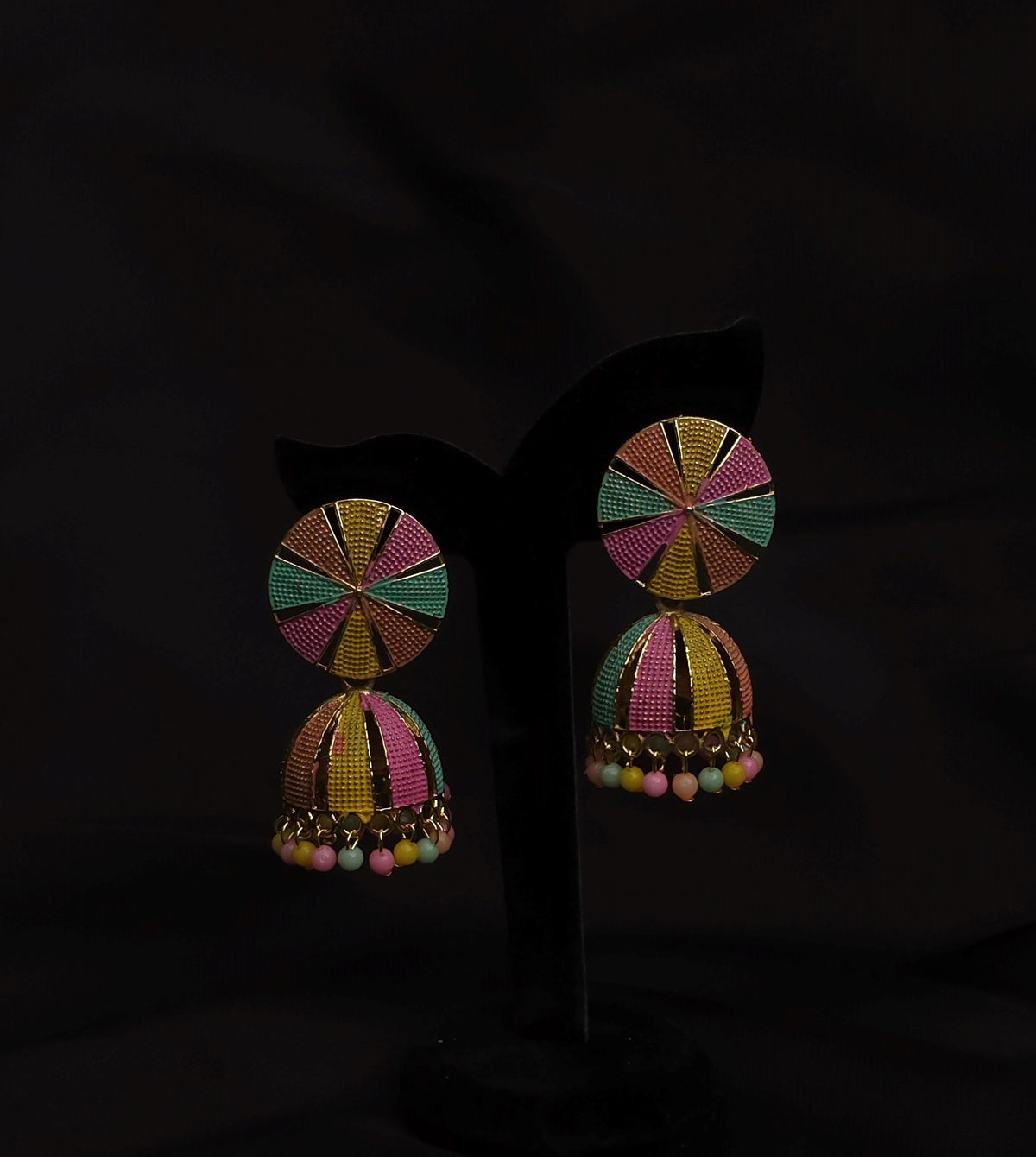 Bell Bead Jhumka