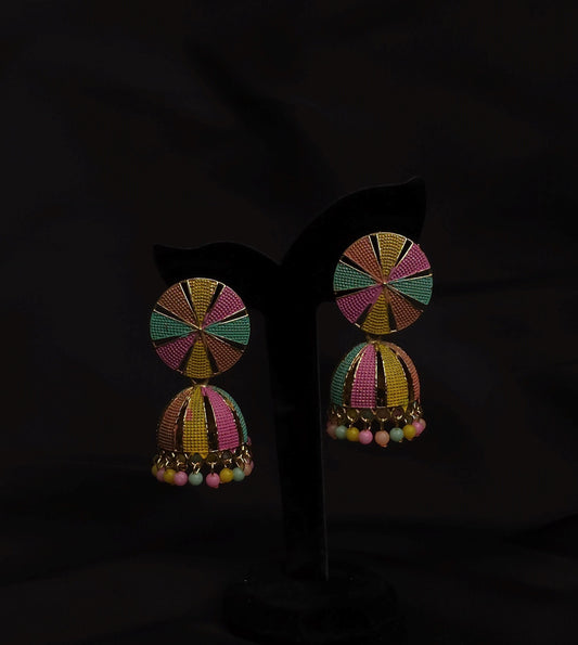 Bell Bead Jhumka