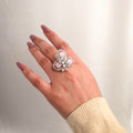 Trifoliate Bloom  Ring