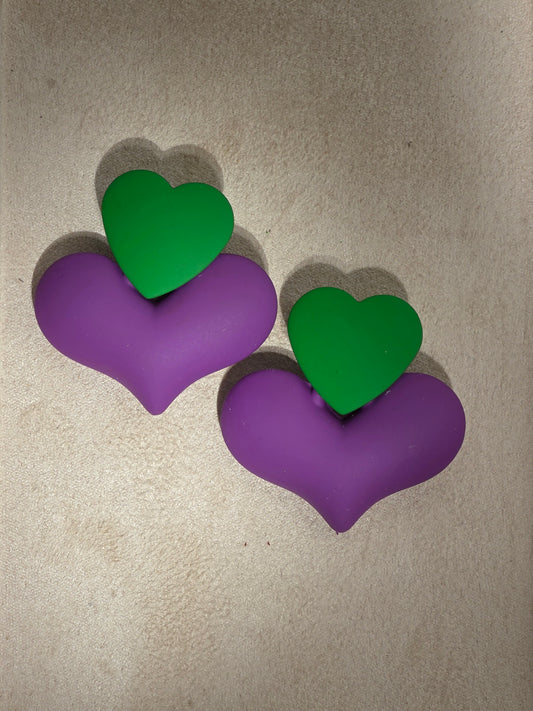 Pulse Hearts Earring
