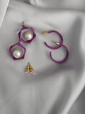Hex Drops Earring Set