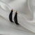 Emerald Enamel Huggies Earring