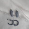 Emerald Enamel Huggies Earring