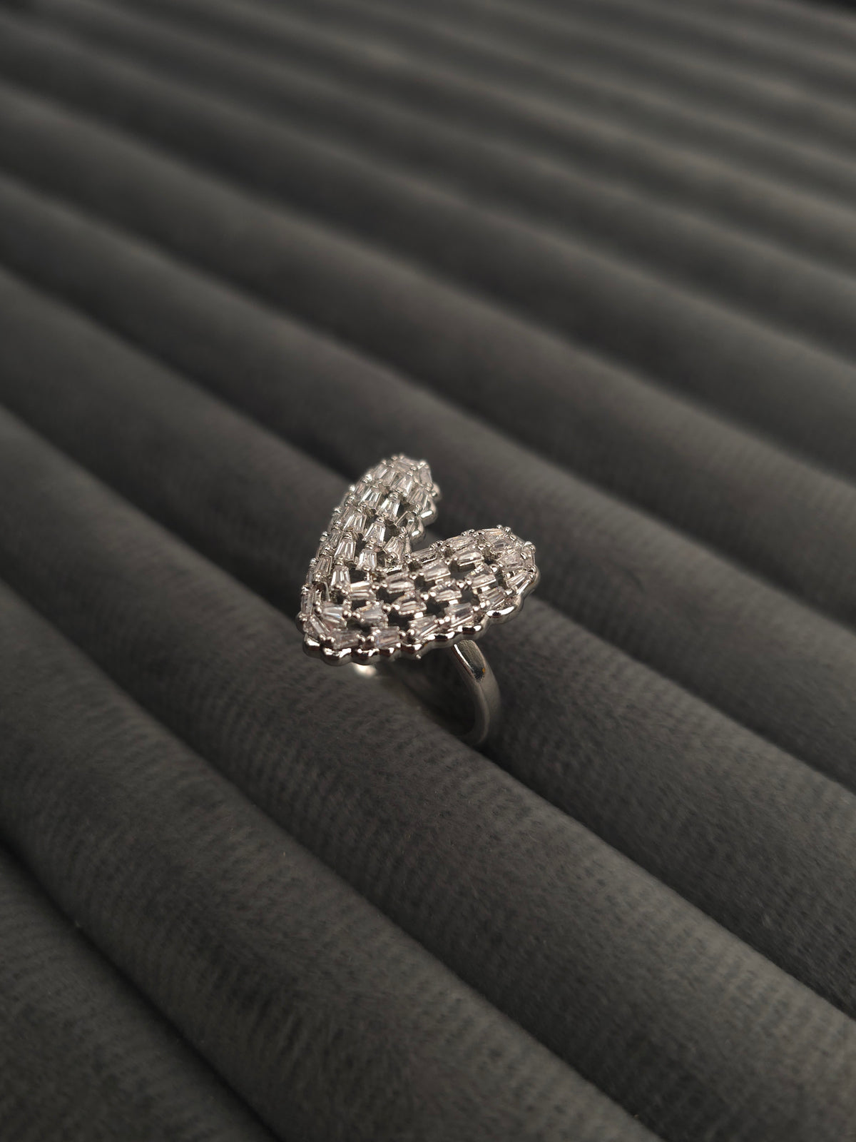 Mosaic Heart Ring