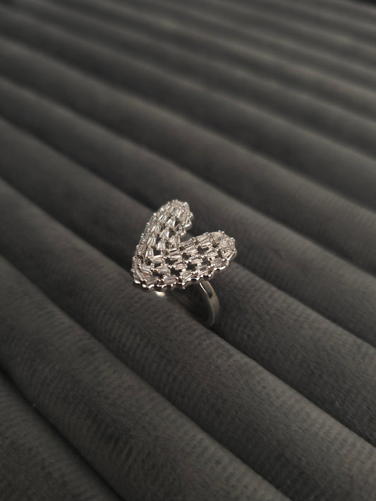 Mosaic Heart Ring